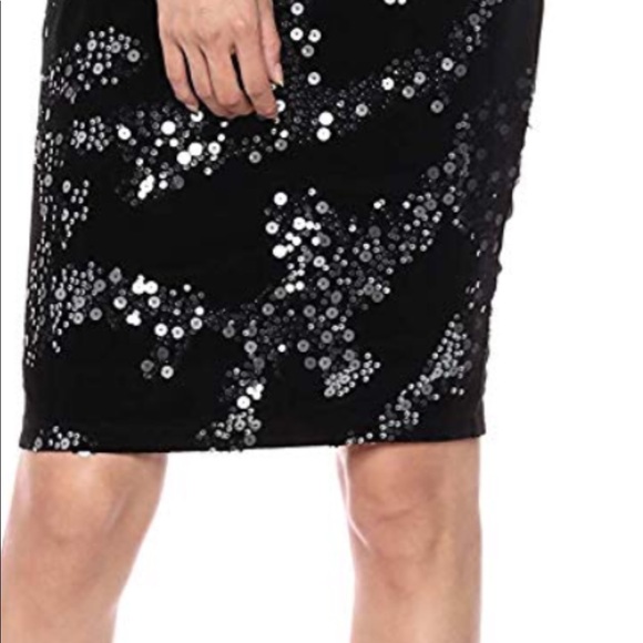 Eliza J Sequined Velvet Dress NWT - Picture 4 of 7